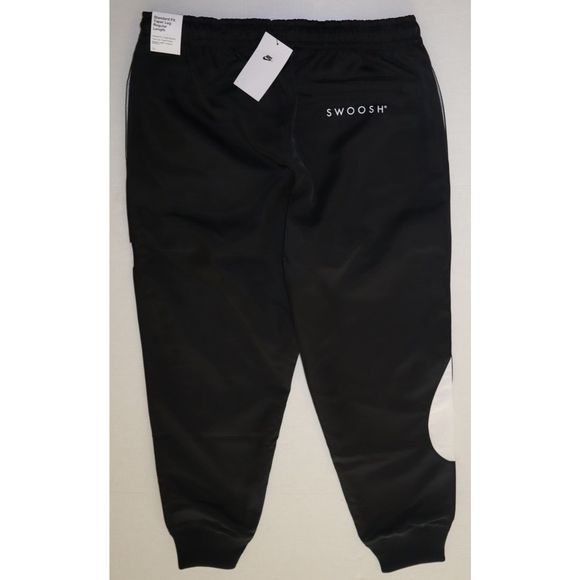 Nike DD6057 010 Men's Sz XL Black Sportswear Taper Leg Swoosh Jogger Pants $110 - Picture 2 of 10